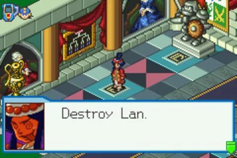 Изображение игры: Mega Man Battle Network 4