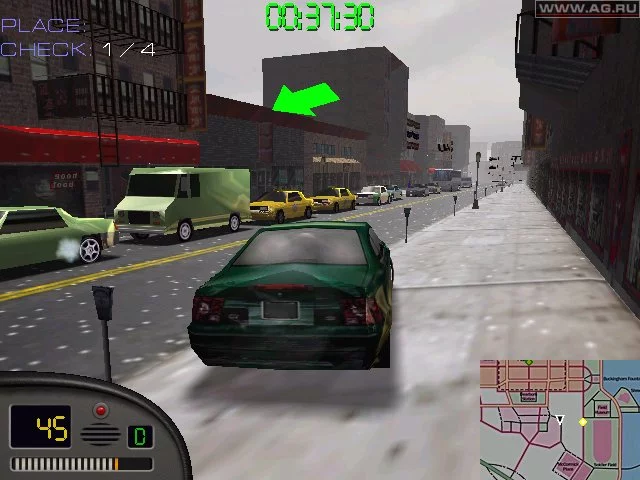 Изображение игры: Midtown Madness