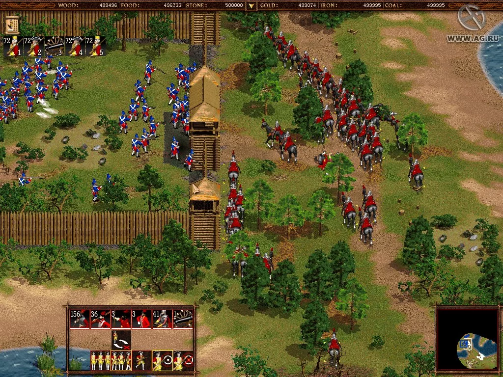 Изображение игры: Cossacks: Art of War
