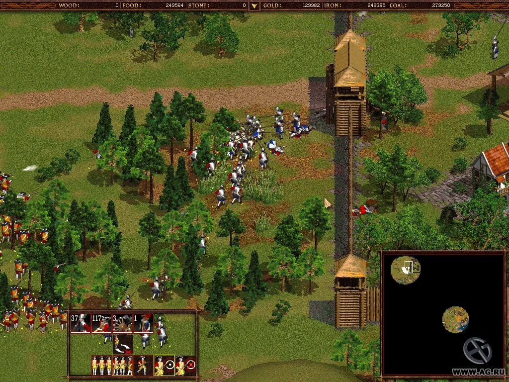 Изображение игры: Cossacks: Art of War