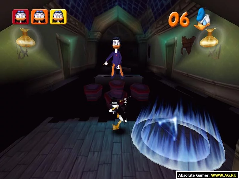 Изображение игры: Disney's Donald Duck Goin' Quackers