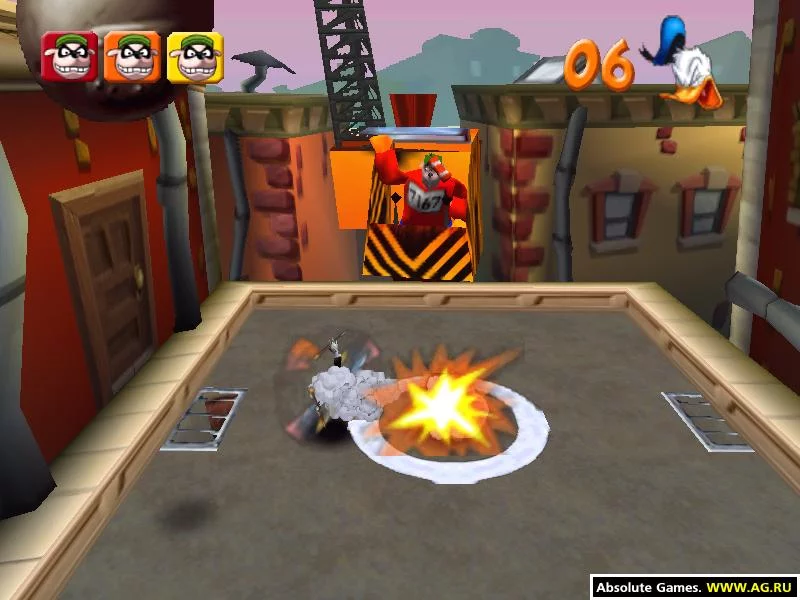 Изображение игры: Disney's Donald Duck Goin' Quackers
