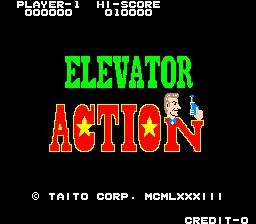 Изображение игры: Elevator Action (1983)