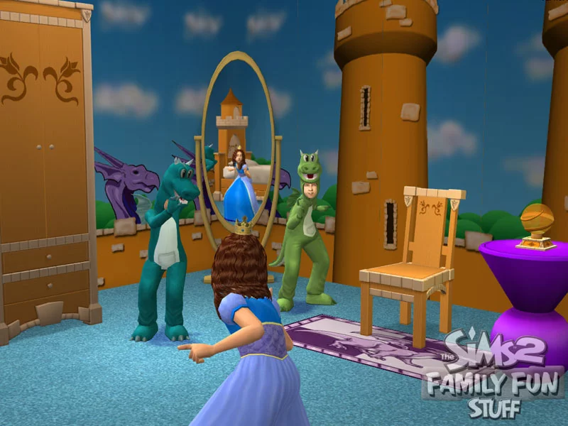 Изображение игры: The Sims 2: Family Fun Stuff