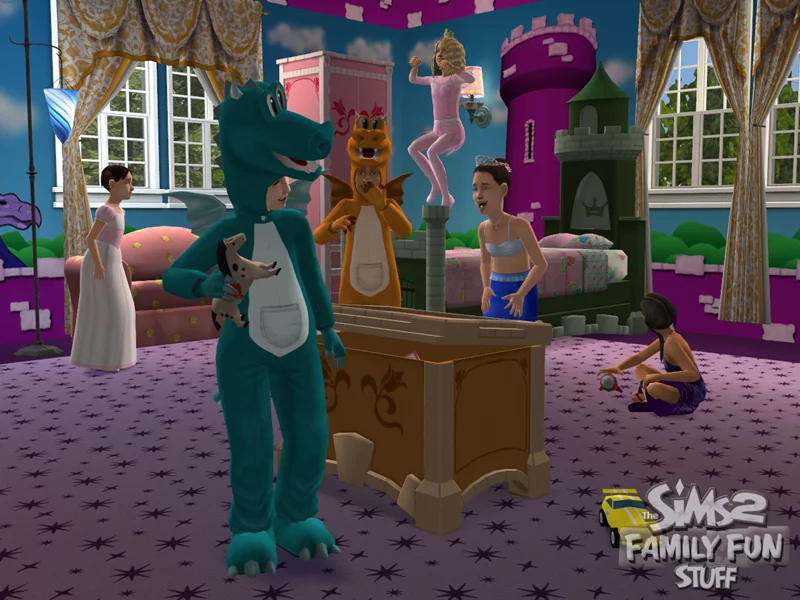 Изображение игры: The Sims 2: Family Fun Stuff