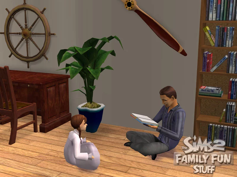 Изображение игры: The Sims 2: Family Fun Stuff
