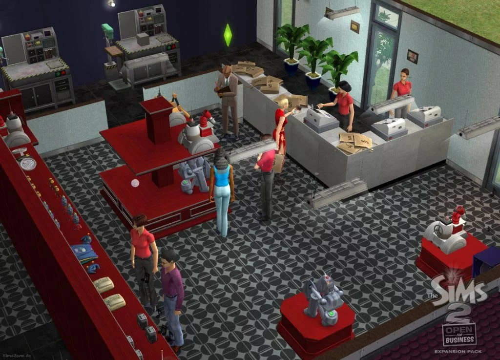 Изображение игры: The Sims 2: Open for Business