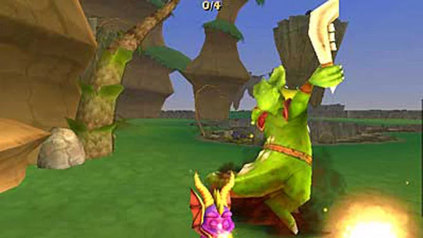 Изображение игры: Spyro: A Hero's Tail