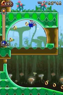 Изображение игры: Sonic Rush Adventure
