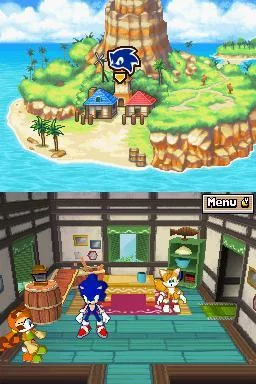 Изображение игры: Sonic Rush Adventure