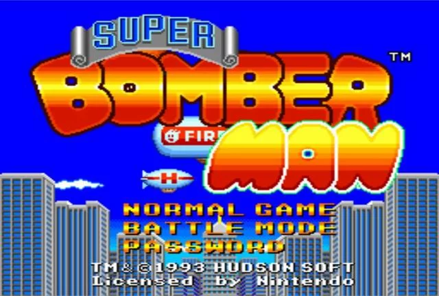 Изображение игры: Super Bomberman