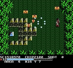 Изображение игры: The Guardian Legend