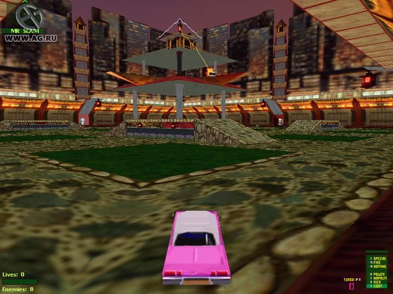 Изображение игры: Twisted Metal 2