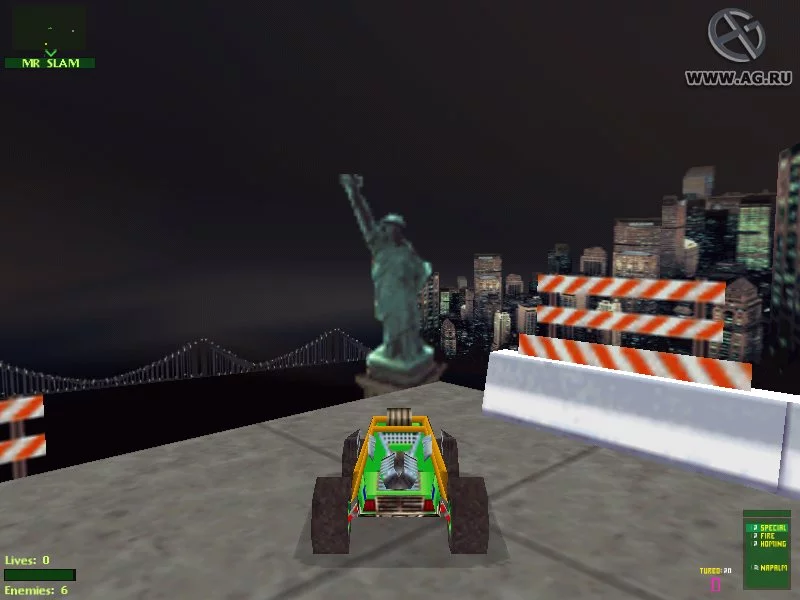 Изображение игры: Twisted Metal 2