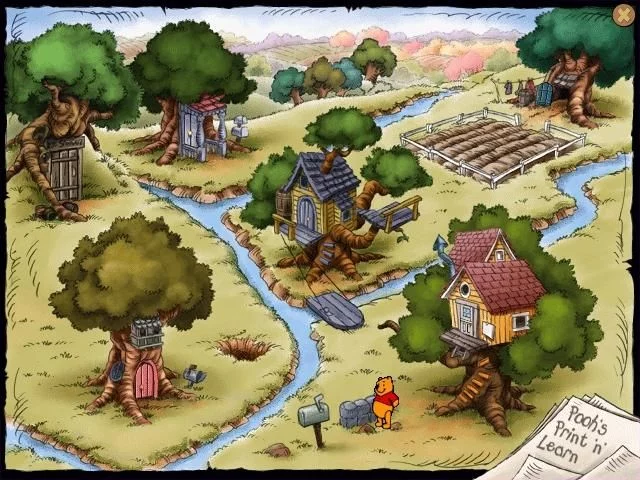 Изображение игры: Disney's Winnie the Pooh: Preschool