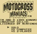 Изображение игры: Motocross Maniacs