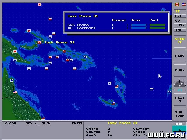 Изображение игры: World War II: Battles of the South Pacific
