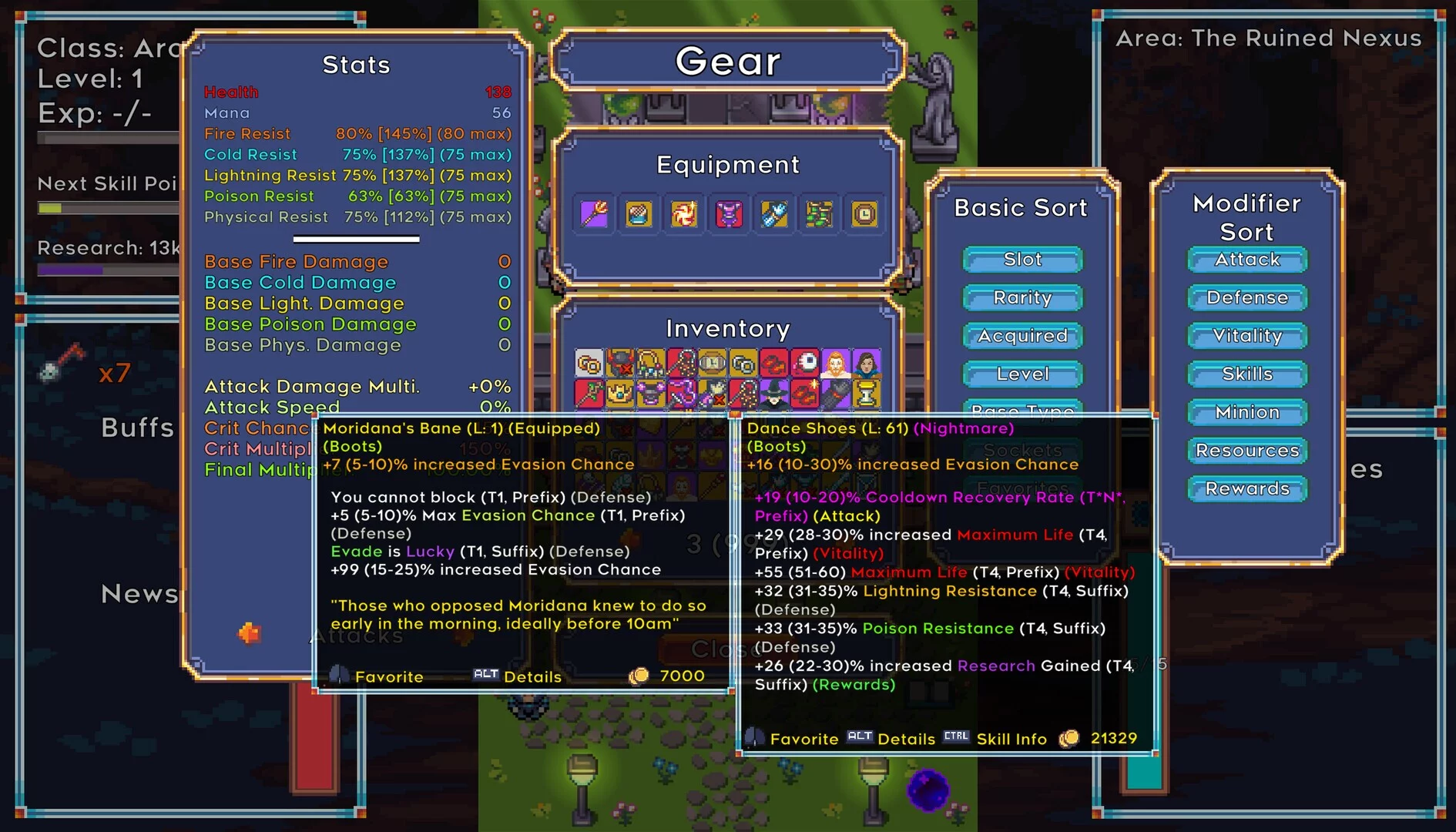 Изображение игры: Don't Die, Collect Loot