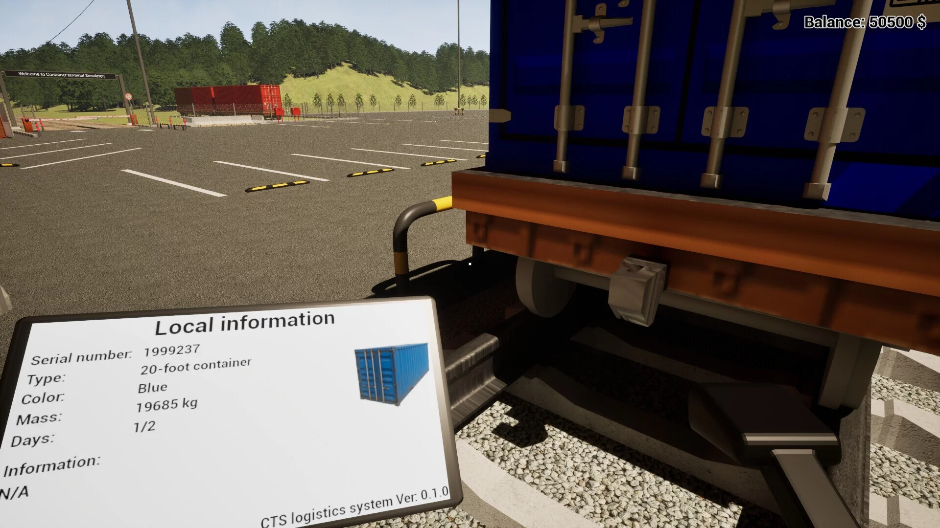 Изображение игры: Container Terminal Simulator