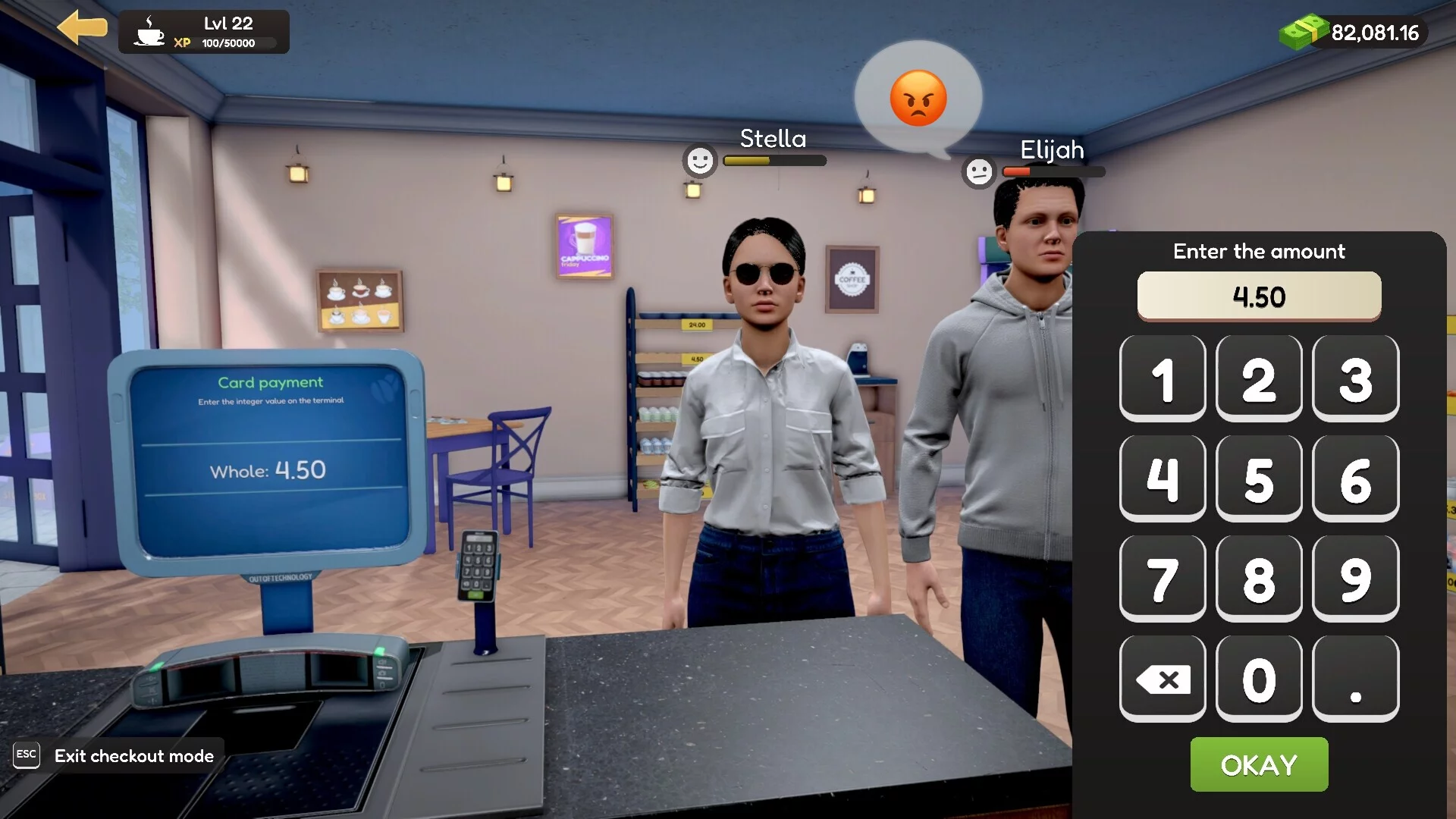 Изображение игры: My Café Manager Simulator