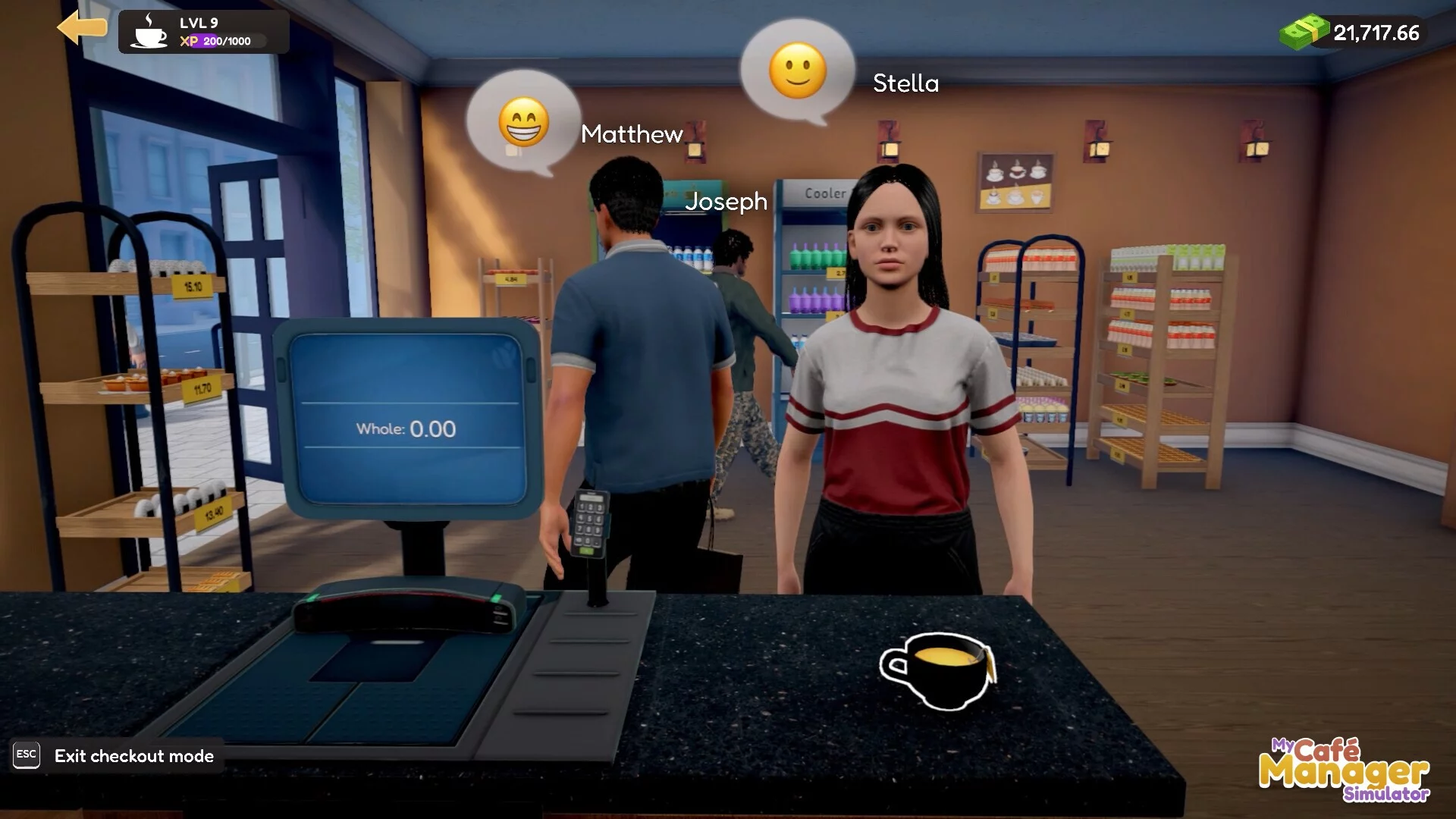 Изображение игры: My Café Manager Simulator