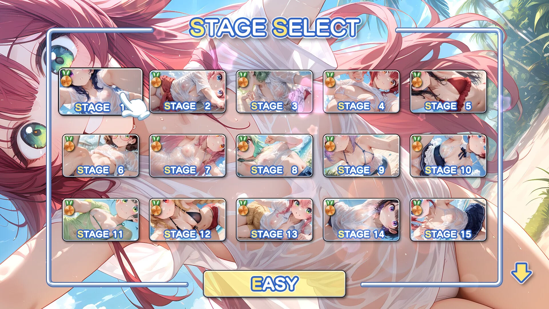 Изображение игры: Moe Mekuri Oppai Party