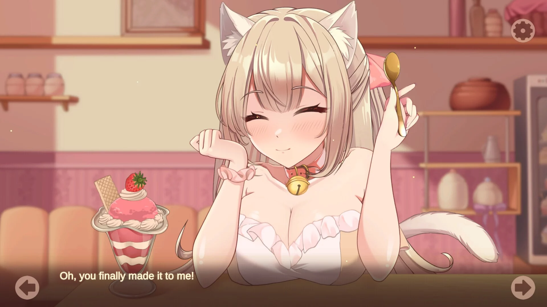 Изображение игры: Neko Café Stories