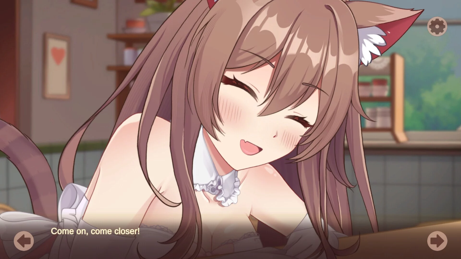 Изображение игры: Neko Café Stories