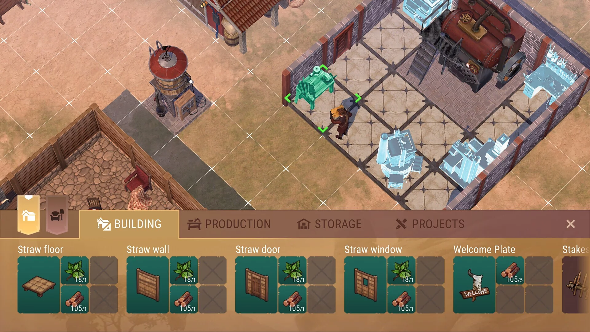 Изображение игры: Westland Survival