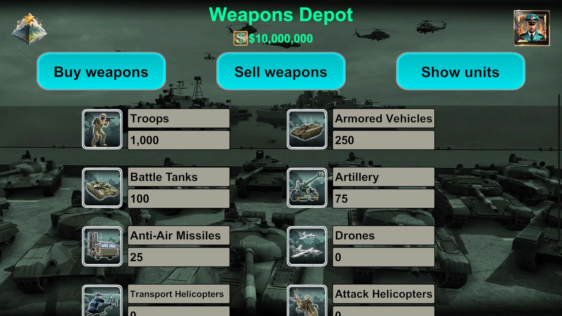 Изображение игры: Empire’s Supreme Command