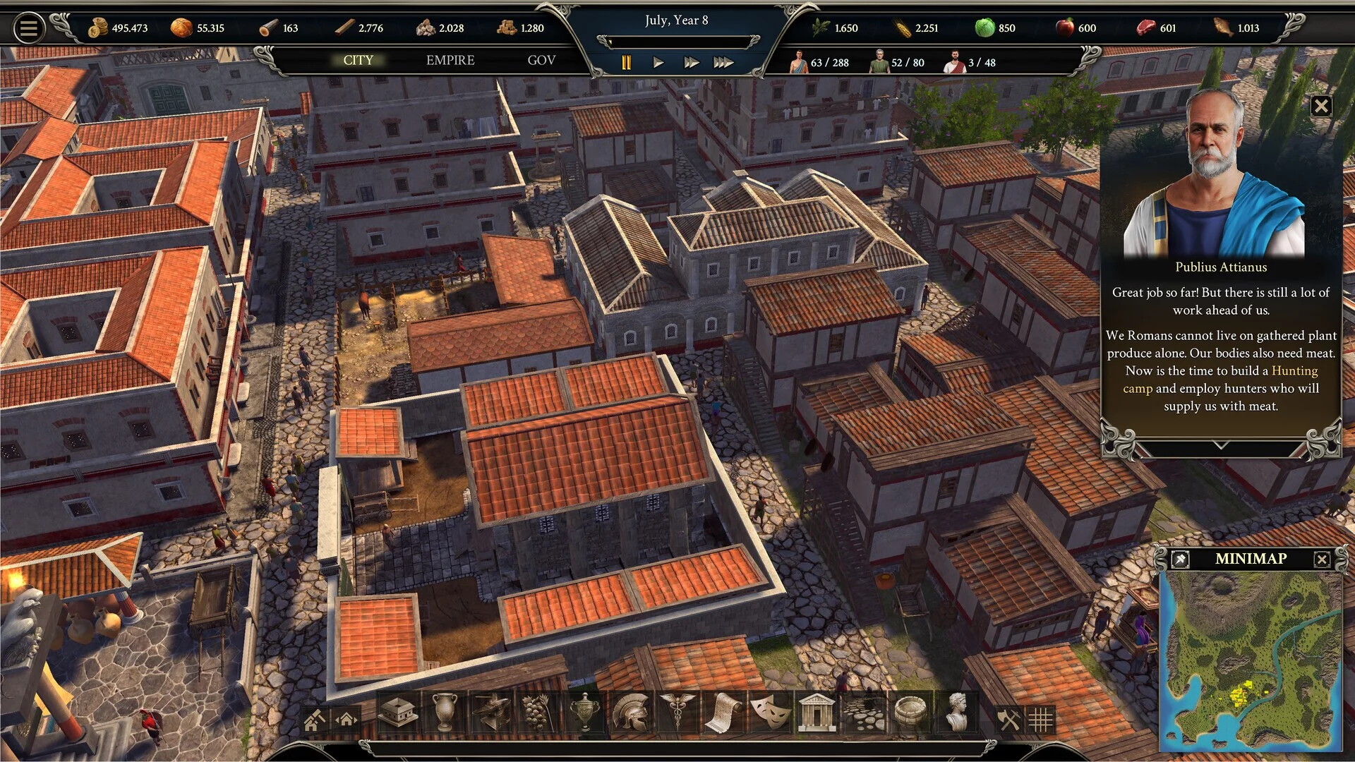 Изображение игры: Pompeii: The Legacy