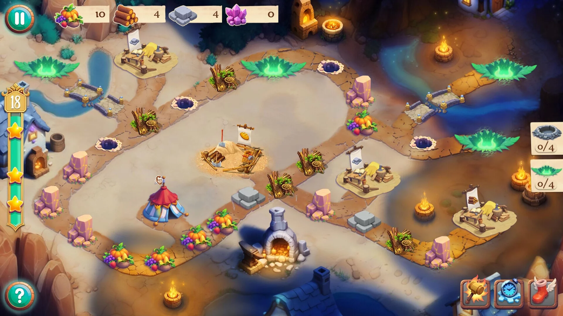 Изображение игры: Gnomes Garden: Mask of The Rat King