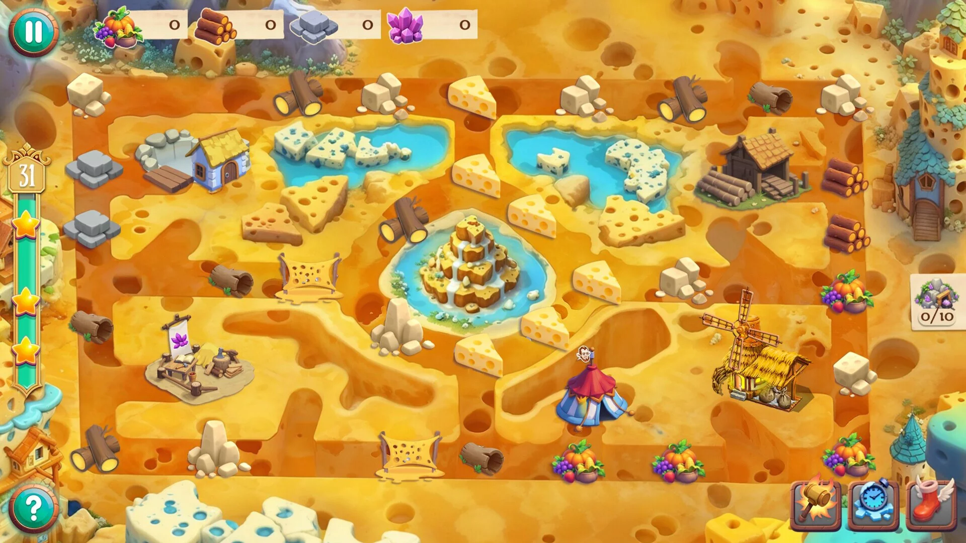 Изображение игры: Gnomes Garden: Mask of The Rat King
