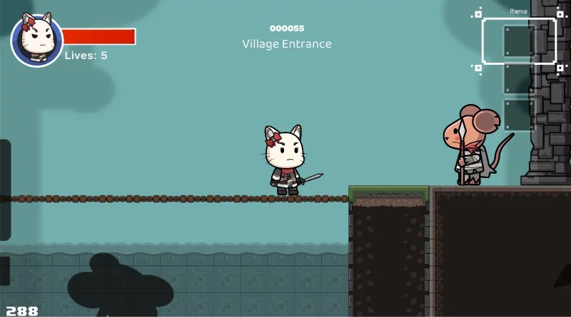 Изображение игры: 白猫骑士物语/ White Cat Knight