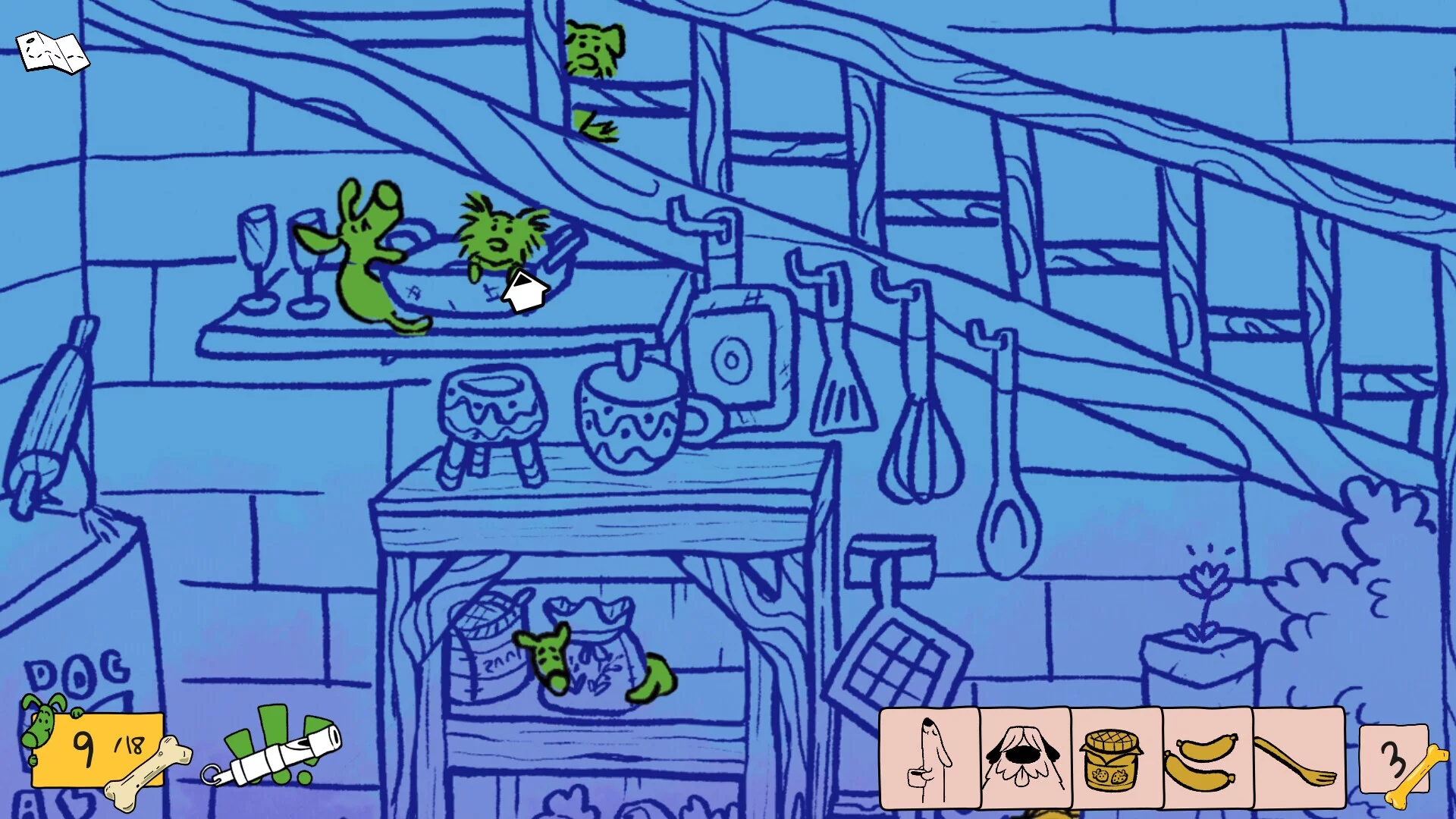 Изображение игры: Hidden Dogs: In the Dog House