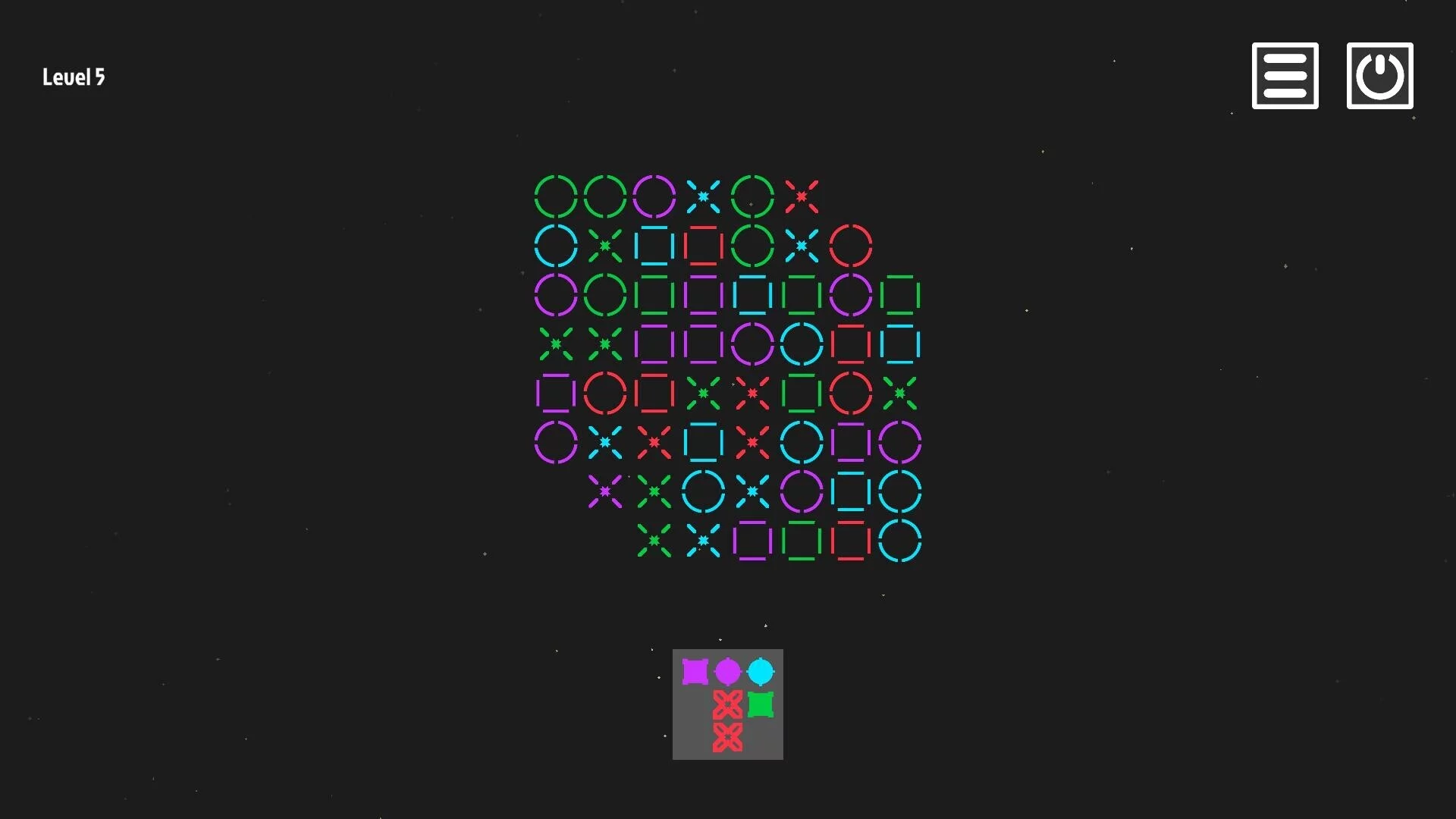 Изображение игры: Shablon: Color Patterns