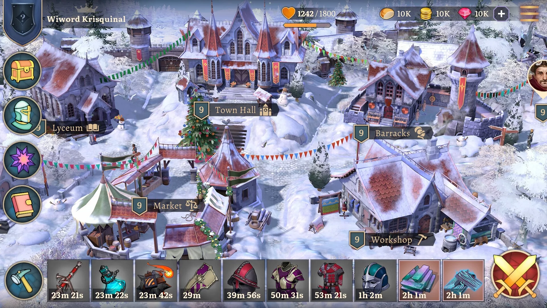 Изображение игры: Battlesmiths: Blade and Forge