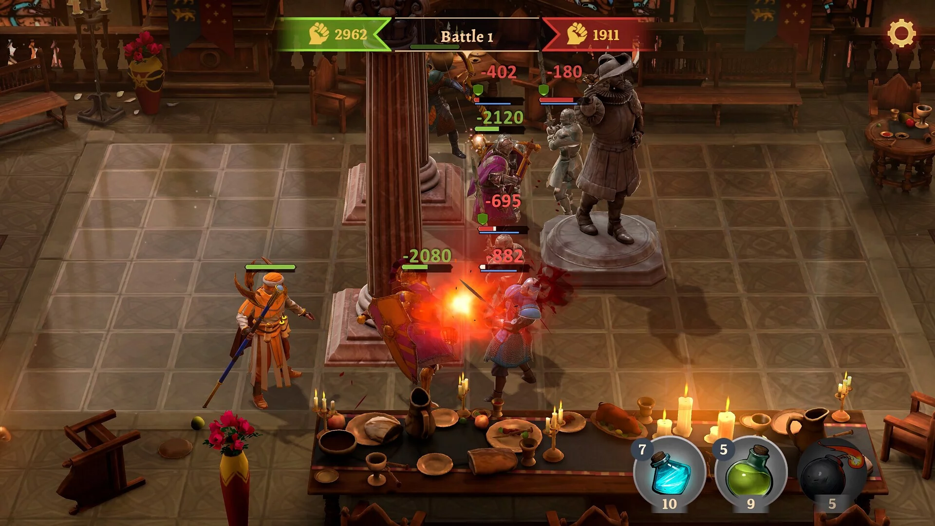 Изображение игры: Battlesmiths: Blade and Forge