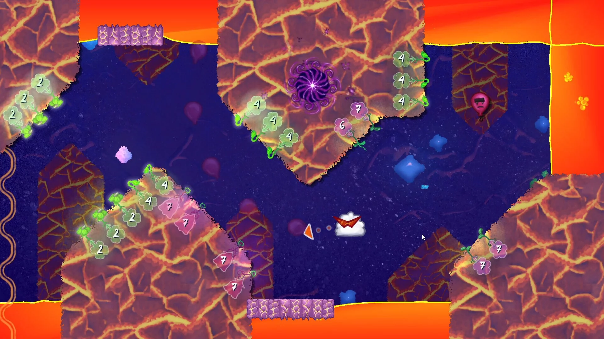 Изображение игры: Flowerdrops