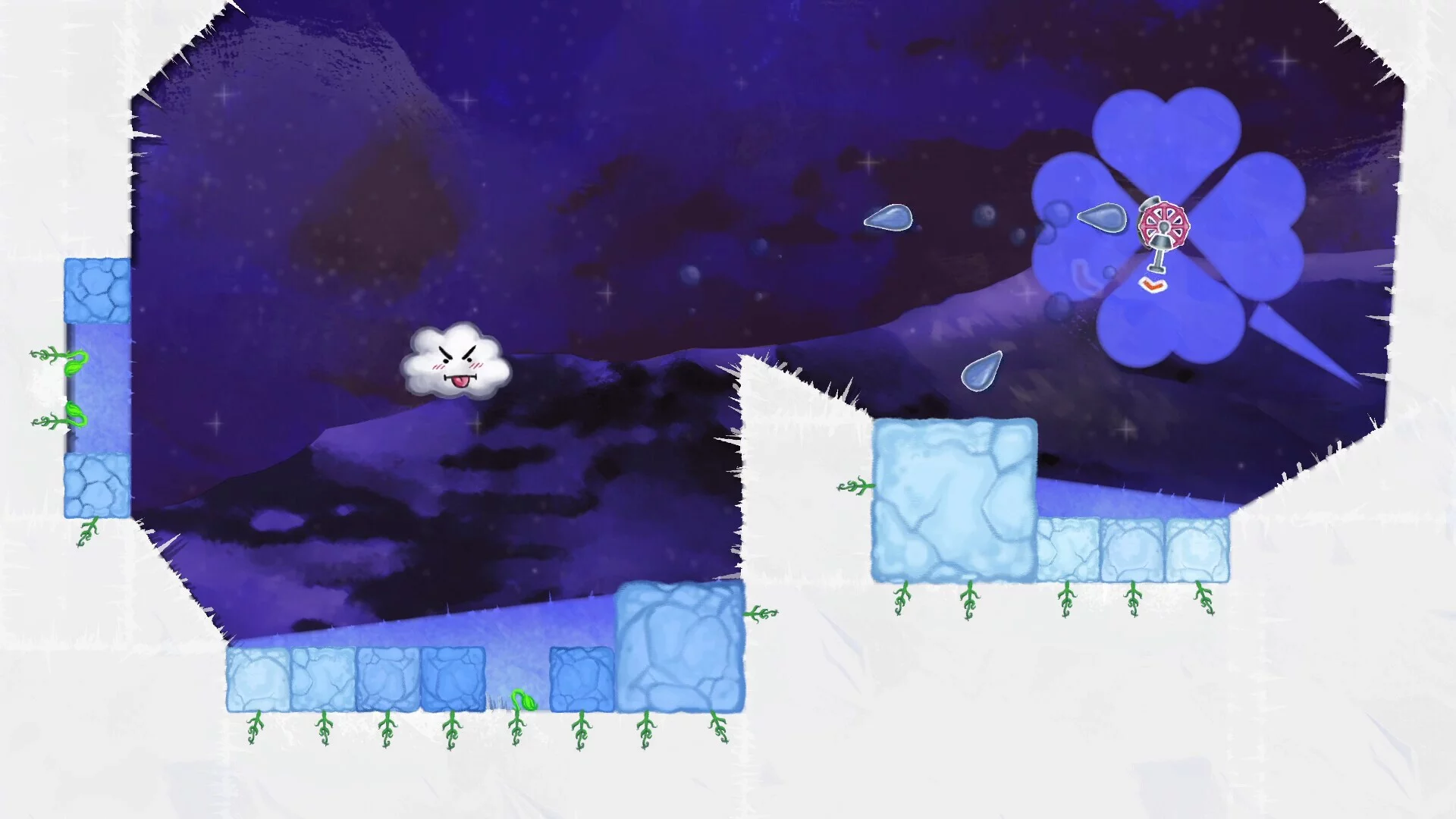 Изображение игры: Flowerdrops