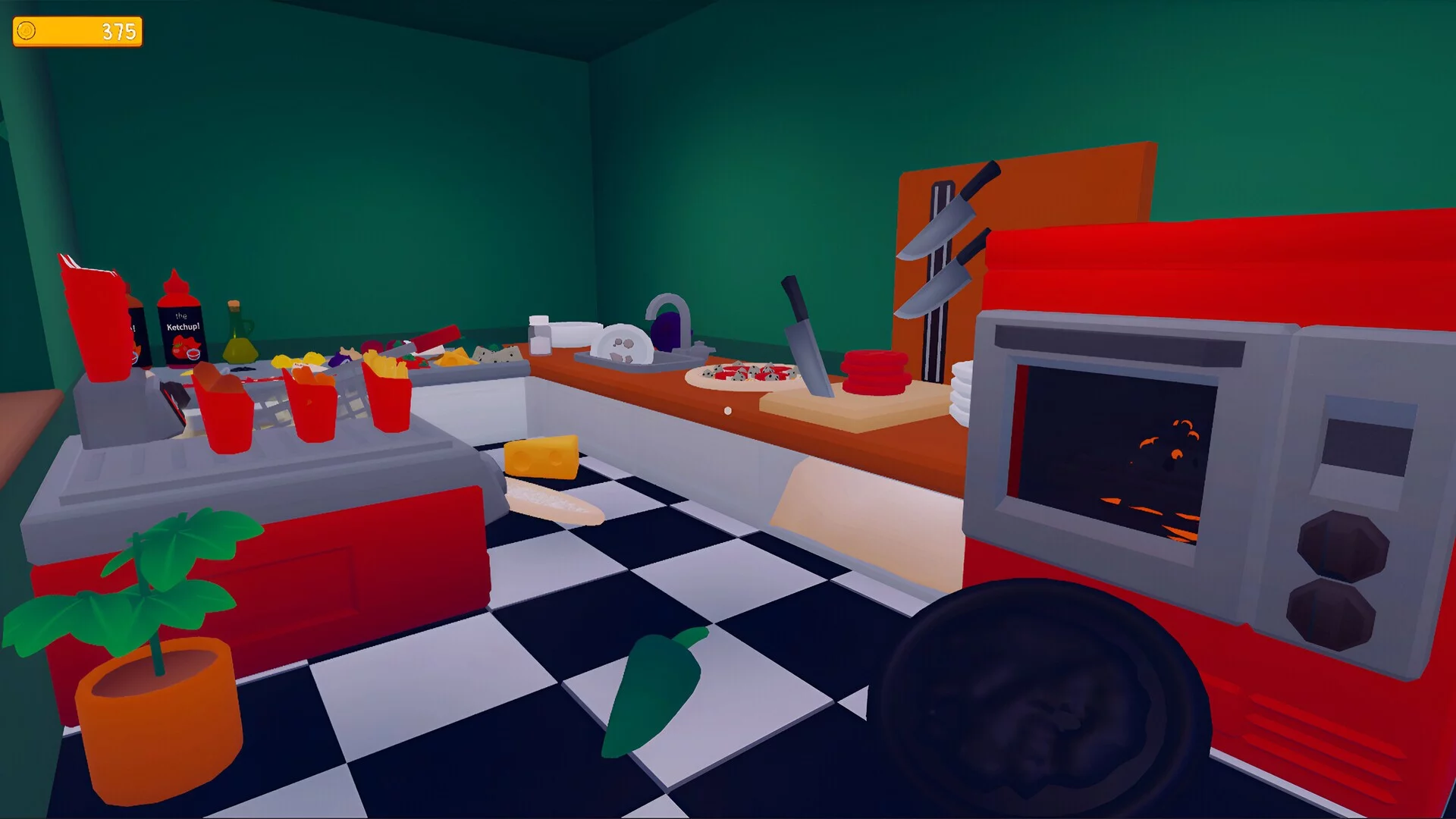 Изображение игры: Pizza Mayhem