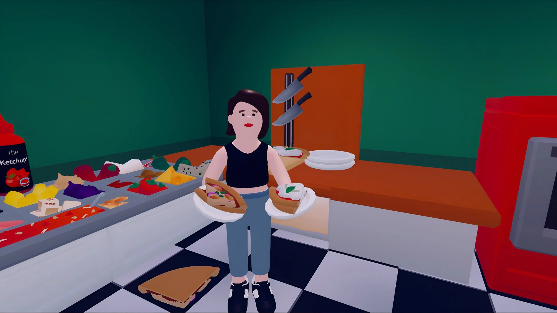 Изображение игры: Pizza Mayhem