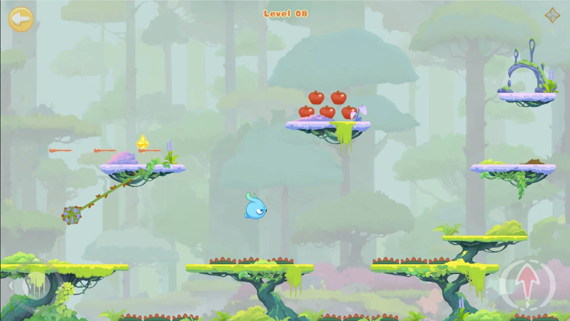 Изображение игры: 跳来跳去 Hop Around