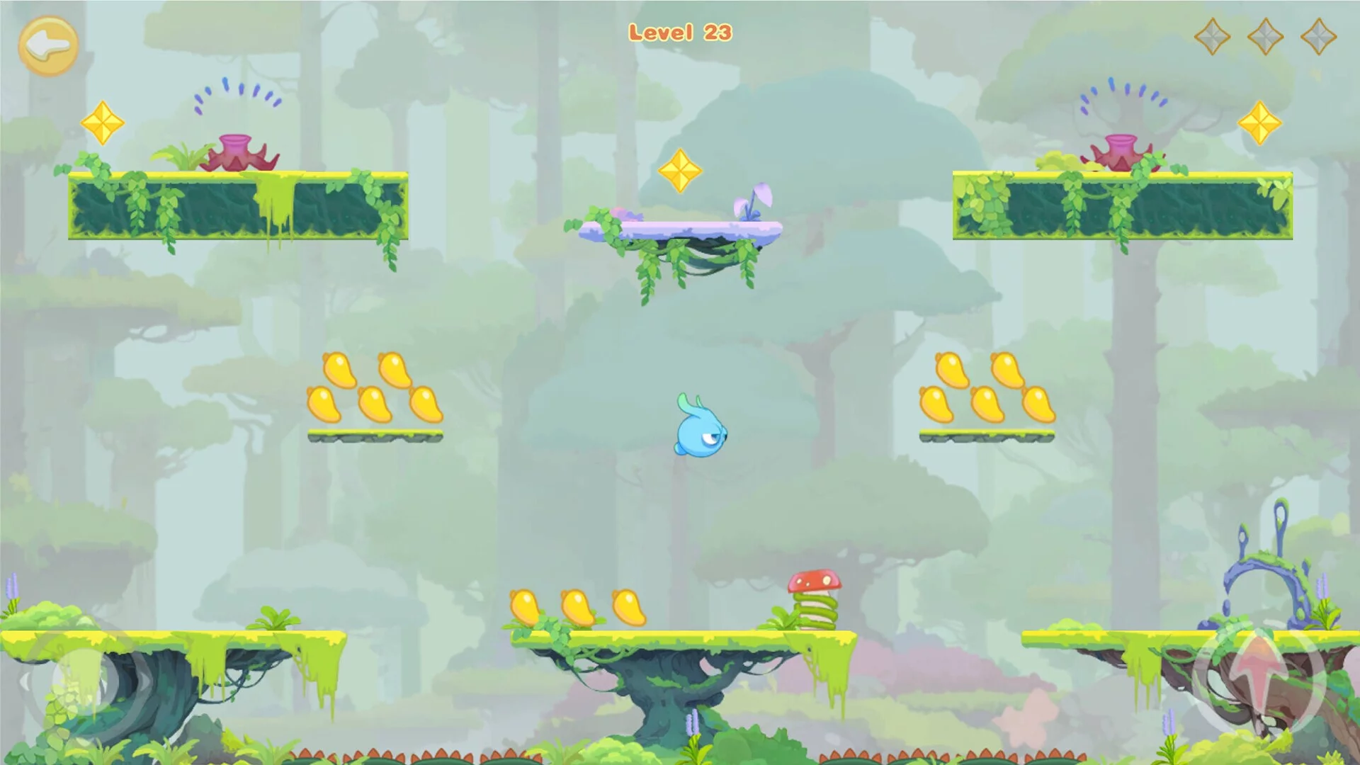 Изображение игры: 跳来跳去 Hop Around