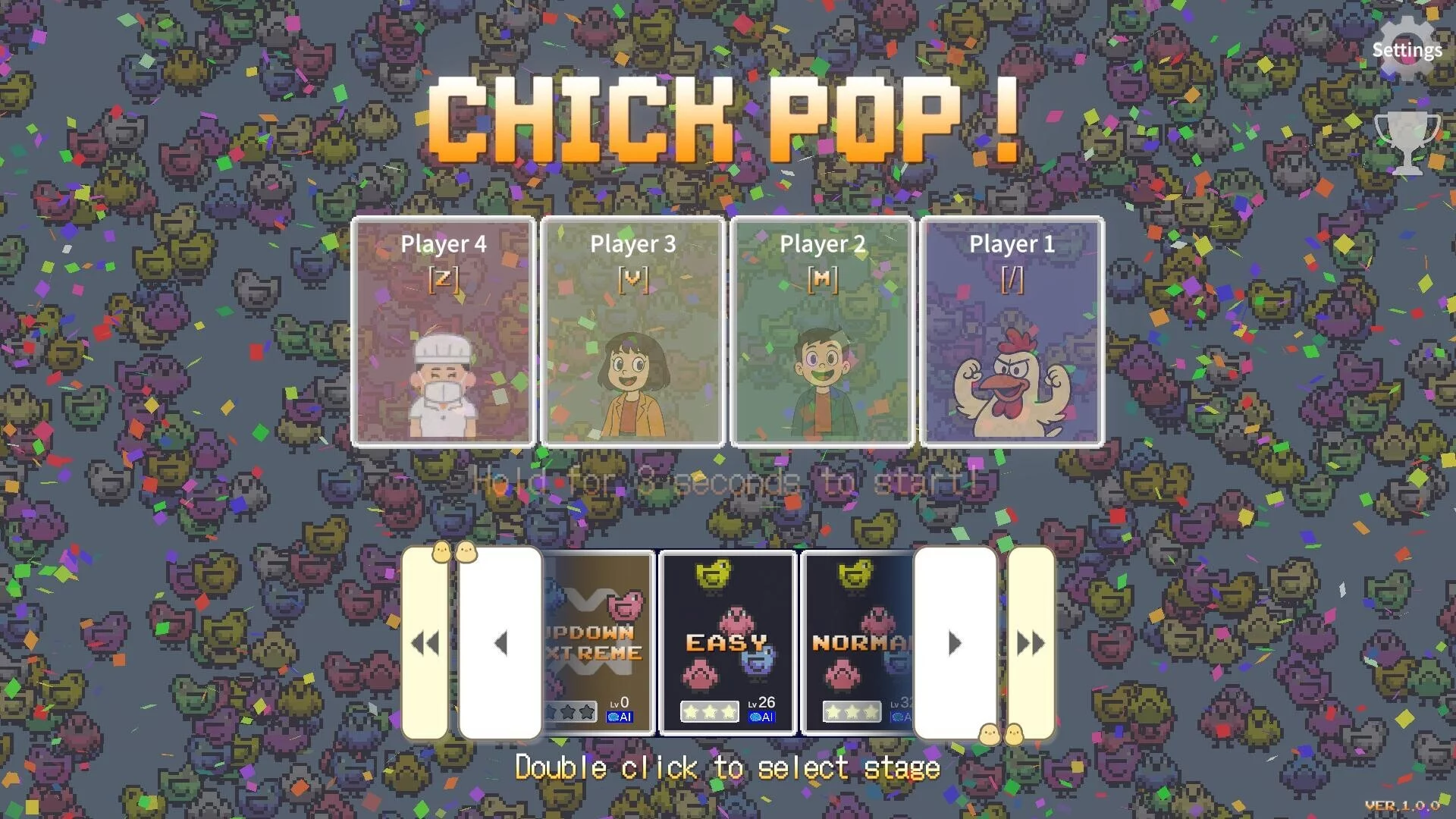 Изображение игры: CHICK POP!