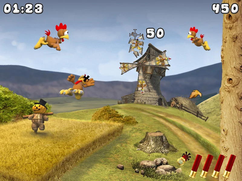 Изображение игры: Moorhuhn Remake
