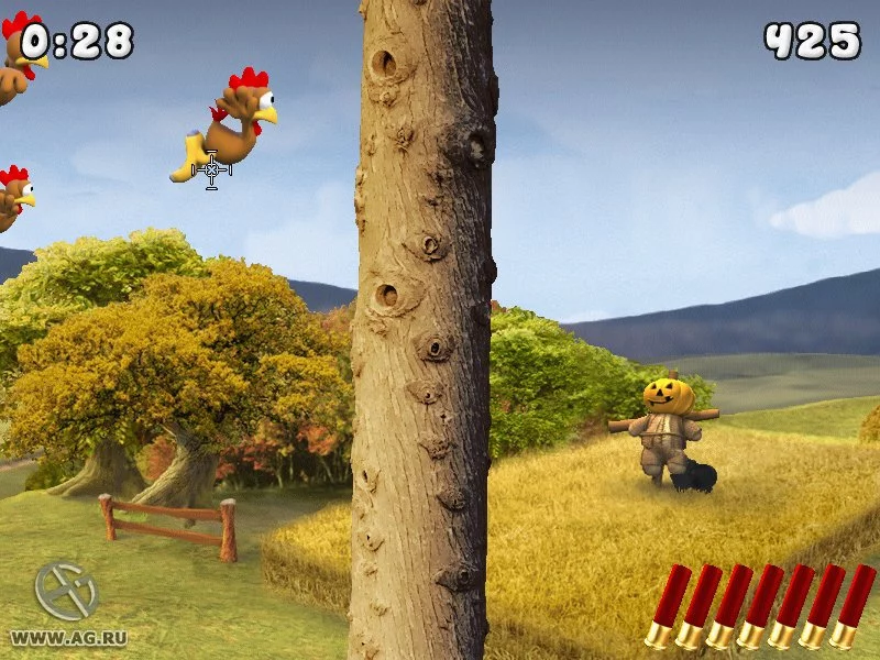 Изображение игры: Moorhuhn Remake