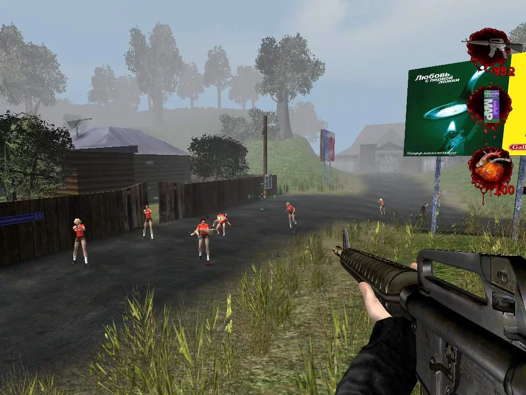 Изображение игры: Postal 2: Штопор Жж0т!