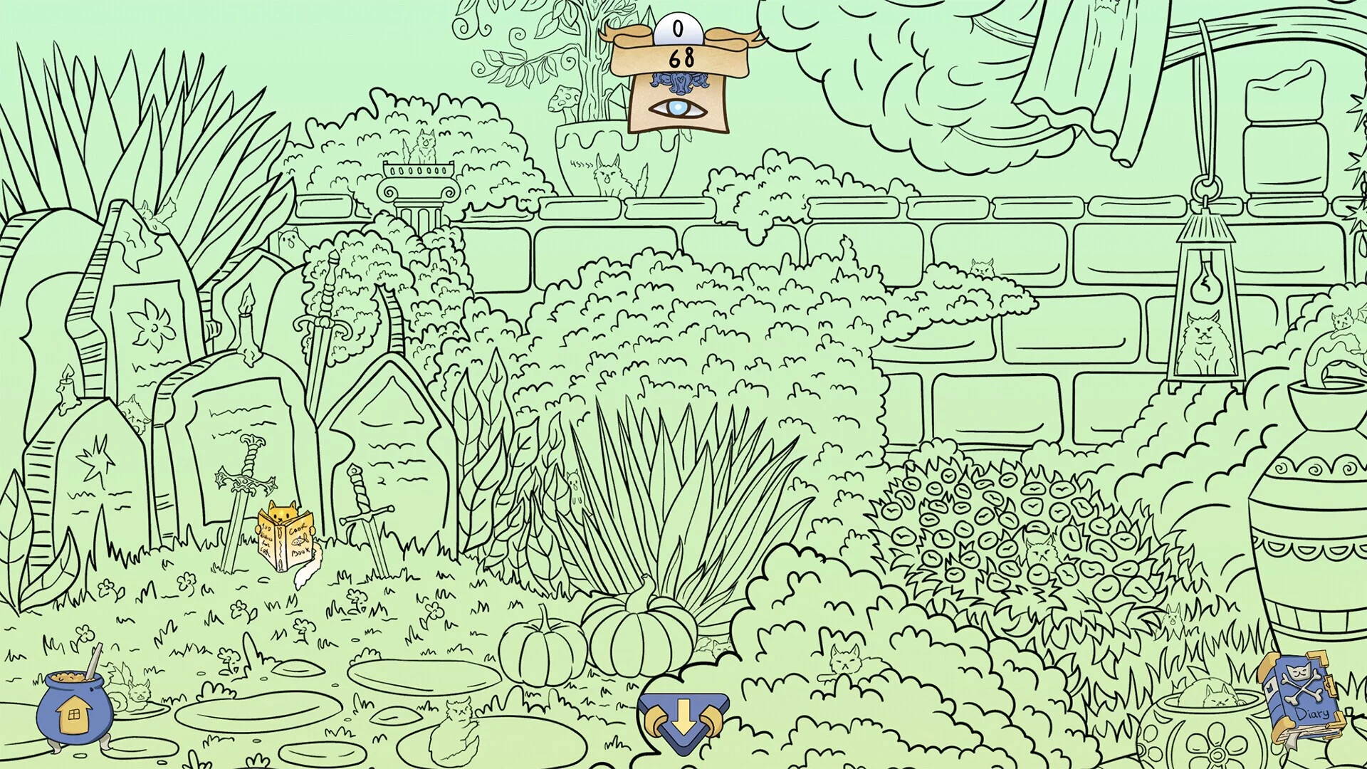 Изображение игры: tiny Cats