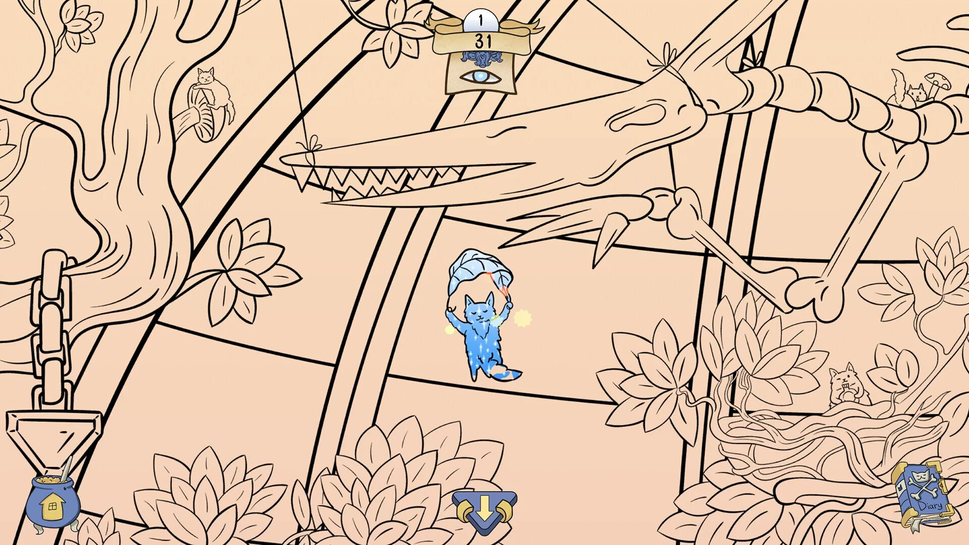 Изображение игры: tiny Cats